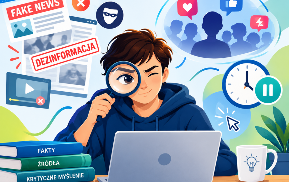 Kampania edukacyjna o dezinformacji w sieci dla mieszkańców